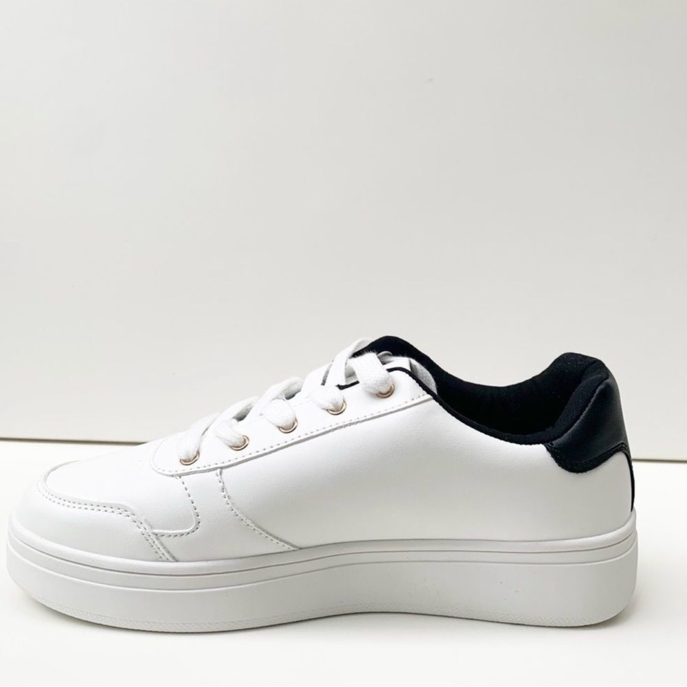Disney Mickey Mouse Black and White Women’s Sneakers - Picture 2 of 11